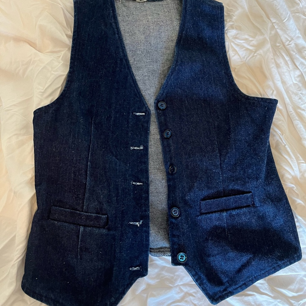 Vintage Denim Vest